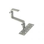 Metalni dio solarnog PV nosača za glazirani krov